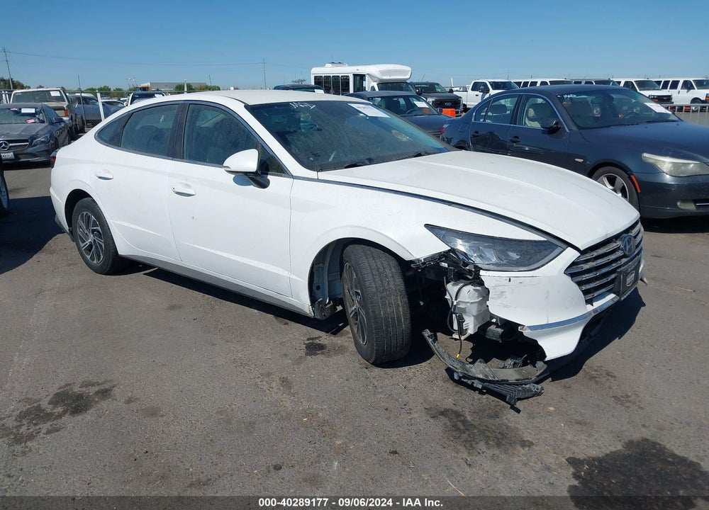 2021 HYUNDAI SONATA BLUE VIN: KMHL24JJ5MA021928