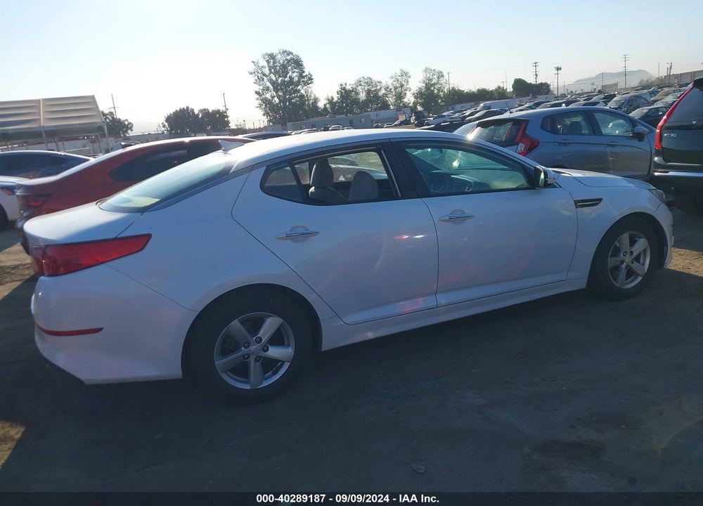 2015 KIA OPTIMA LX VIN: KNAGM4A74F5605136