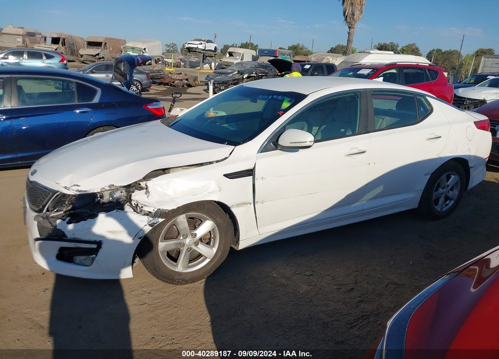 2015 KIA OPTIMA LX VIN: KNAGM4A74F5605136