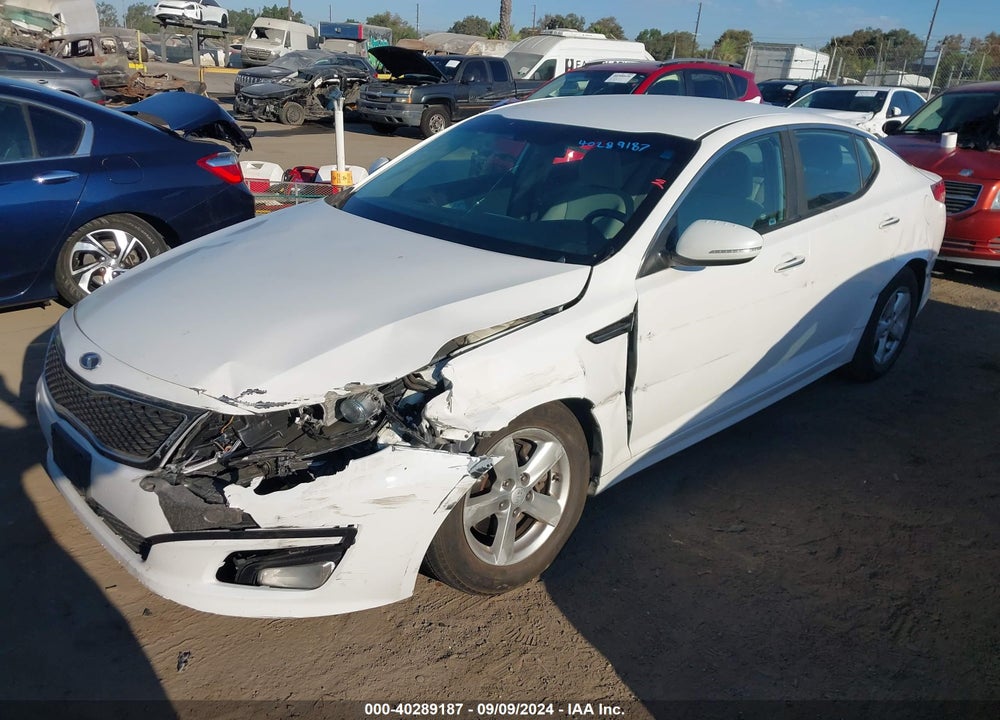 2015 KIA OPTIMA LX VIN: KNAGM4A74F5605136