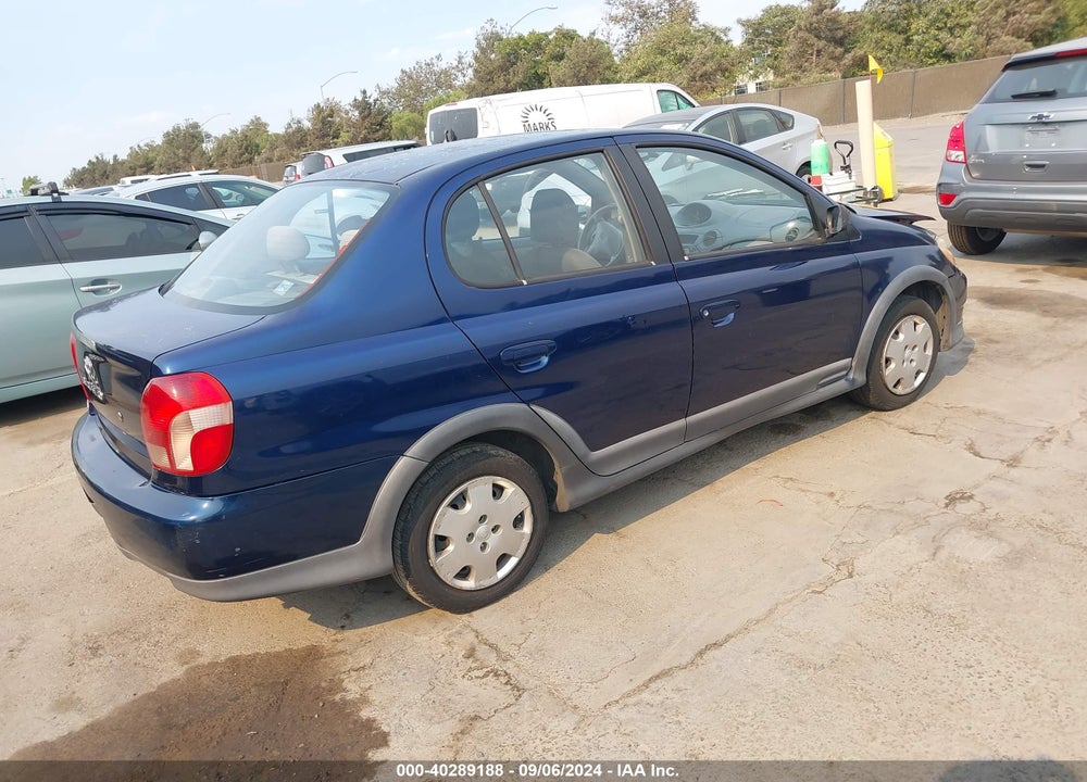 2001 TOYOTA ECHO VIN: JTDBT123610174900