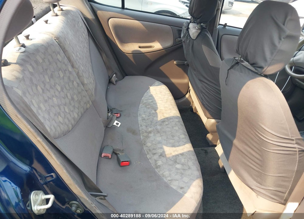 2001 TOYOTA ECHO VIN: JTDBT123610174900