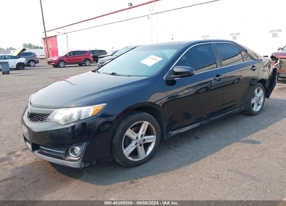 2012 TOYOTA CAMRY SE VIN: 4T1BF1FK0CU164458