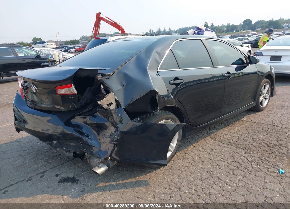 2012 TOYOTA CAMRY SE VIN: 4T1BF1FK0CU164458