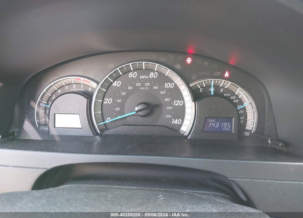 2012 TOYOTA CAMRY SE VIN: 4T1BF1FK0CU164458