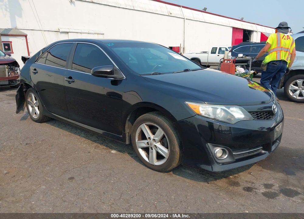 2012 TOYOTA CAMRY SE VIN: 4T1BF1FK0CU164458