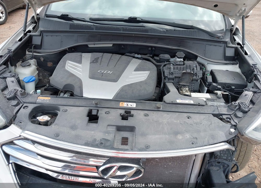 2014 HYUNDAI SANTA FE VIN: KM8SM4HF7EU035692