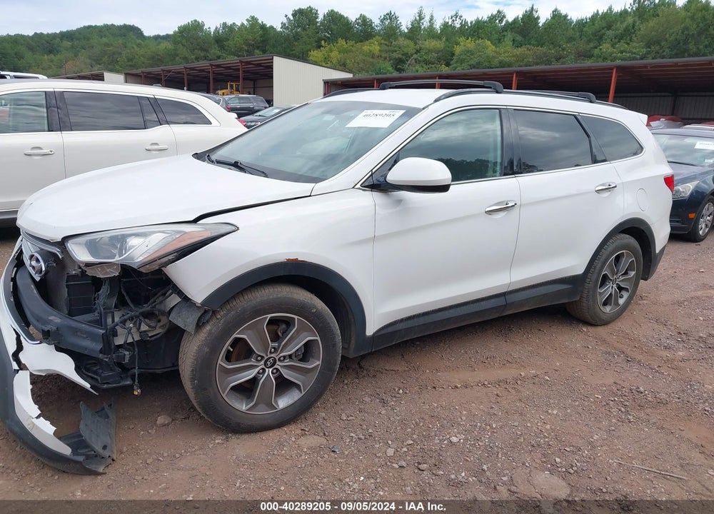 2014 HYUNDAI SANTA FE VIN: KM8SM4HF7EU035692
