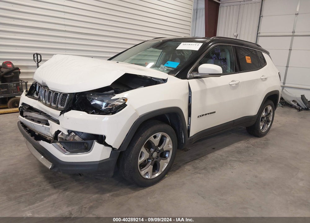 2019 JEEP COMPASS LIMITED 4X4 VIN: 3C4NJDCB7KT812473