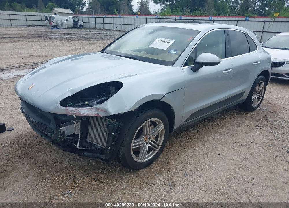 2015 PORSCHE MACAN S VIN: WP1AB2A59FLB44107