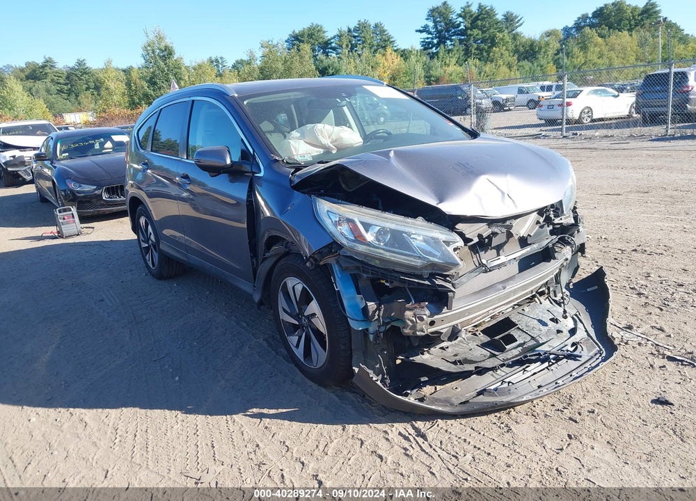 2016 HONDA CR-V TOURING VIN: 5J6RM4H94GL079987