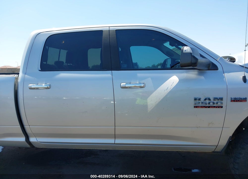 2016 RAM 2500 BIG HORN VIN: 3C6UR5DJ7GG317309