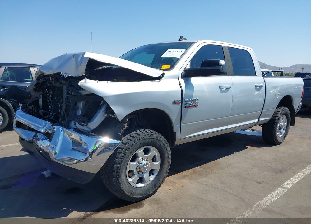 2016 RAM 2500 BIG HORN VIN: 3C6UR5DJ7GG317309