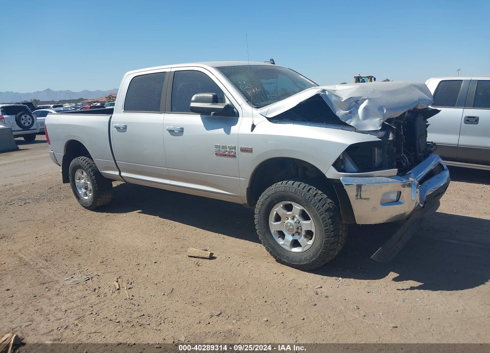 2016 RAM 2500 BIG HORN VIN: 3C6UR5DJ7GG317309