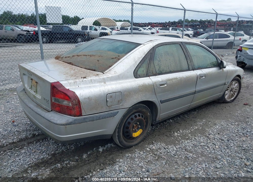 2001 VOLVO S80 T6 VIN: YV1TS90D111206044