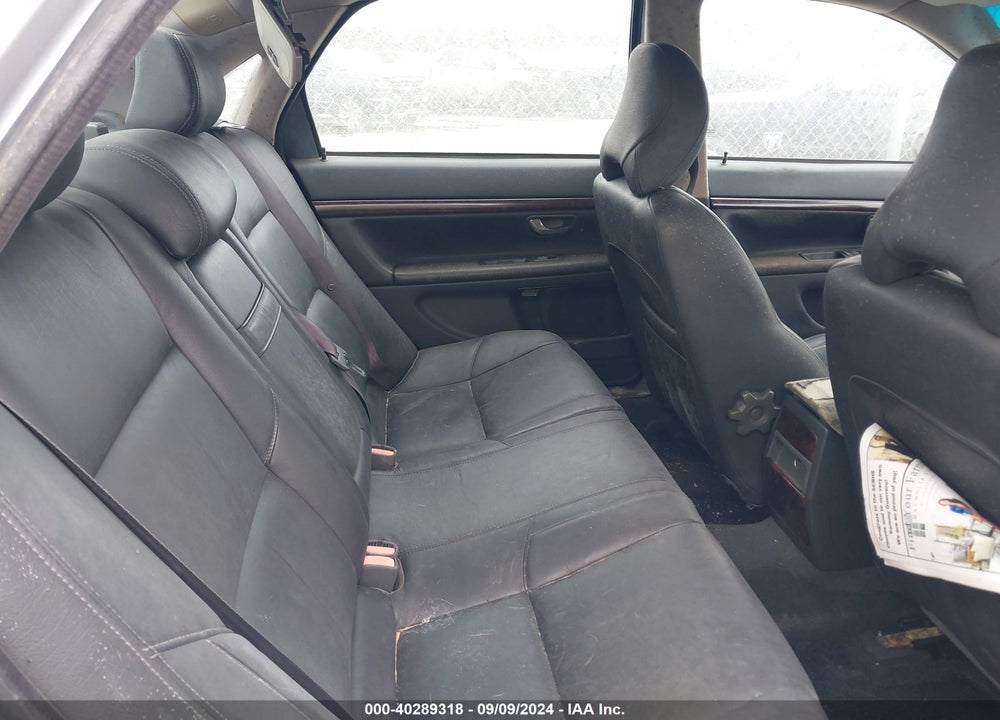 2001 VOLVO S80 T6 VIN: YV1TS90D111206044