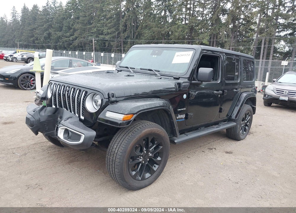 2021 JEEP WRANGLER 4XE UNLIMITED HIGH ALTITUDE 4X4/UNLIMITED SAHARA 4X4 VIN: 1C4JJXP61MW732581