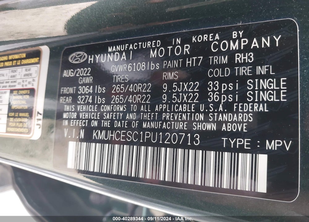 2023 GENESIS GV80 3.5T AWD VIN: KMUHCESC1PU120713