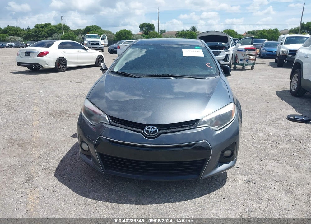 2015 TOYOTA COROLLA S PLUS VIN: 2T1BURHE1FC331914