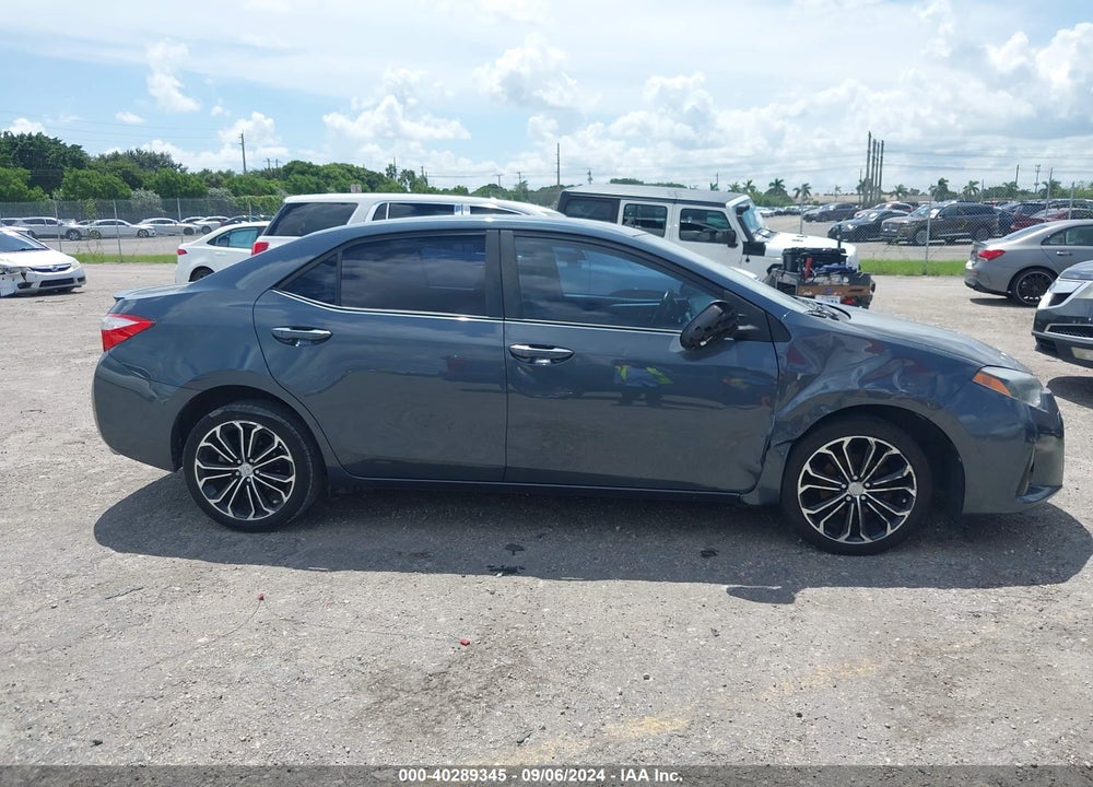2015 TOYOTA COROLLA S PLUS VIN: 2T1BURHE1FC331914