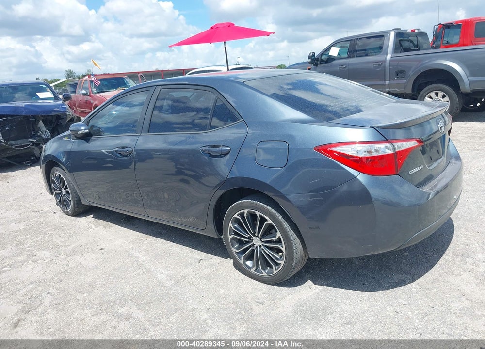 2015 TOYOTA COROLLA S PLUS VIN: 2T1BURHE1FC331914