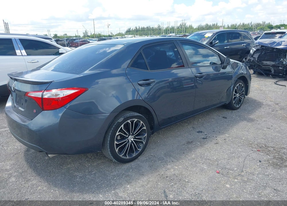 2015 TOYOTA COROLLA S PLUS VIN: 2T1BURHE1FC331914