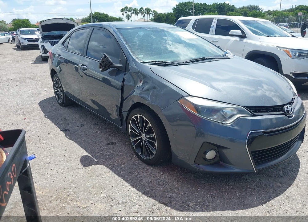 2015 TOYOTA COROLLA S PLUS VIN: 2T1BURHE1FC331914