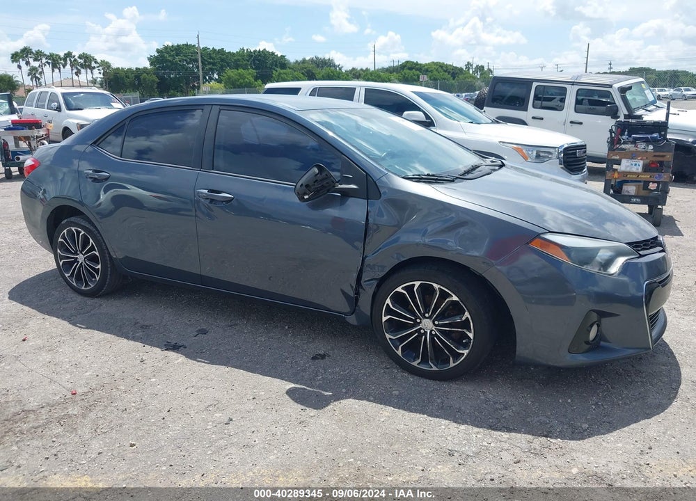 2015 TOYOTA COROLLA S PLUS VIN: 2T1BURHE1FC331914