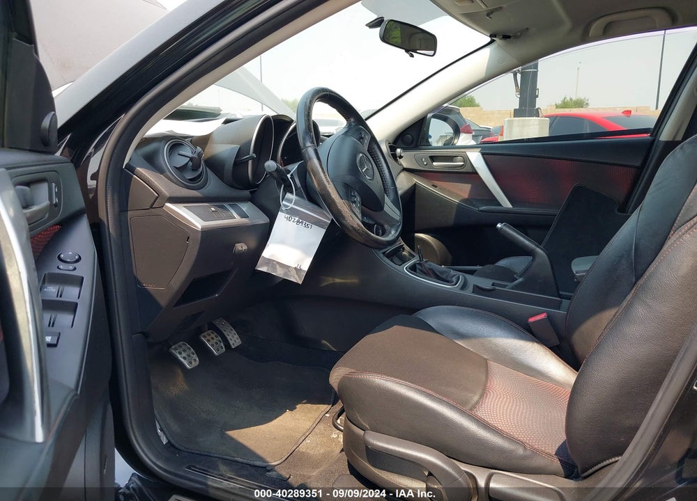 2013 MAZDA 3 SPEED3 TOURING VIN: JM1BL1L46D1777285