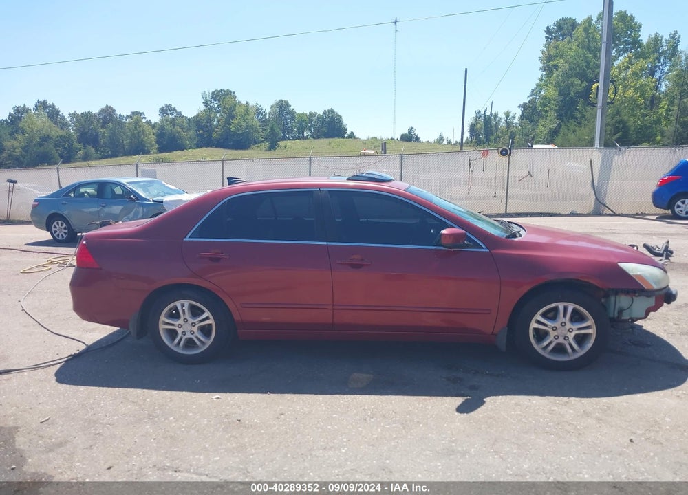 2007 HONDA ACCORD 2.4 EX VIN: 1HGCM56827A105611