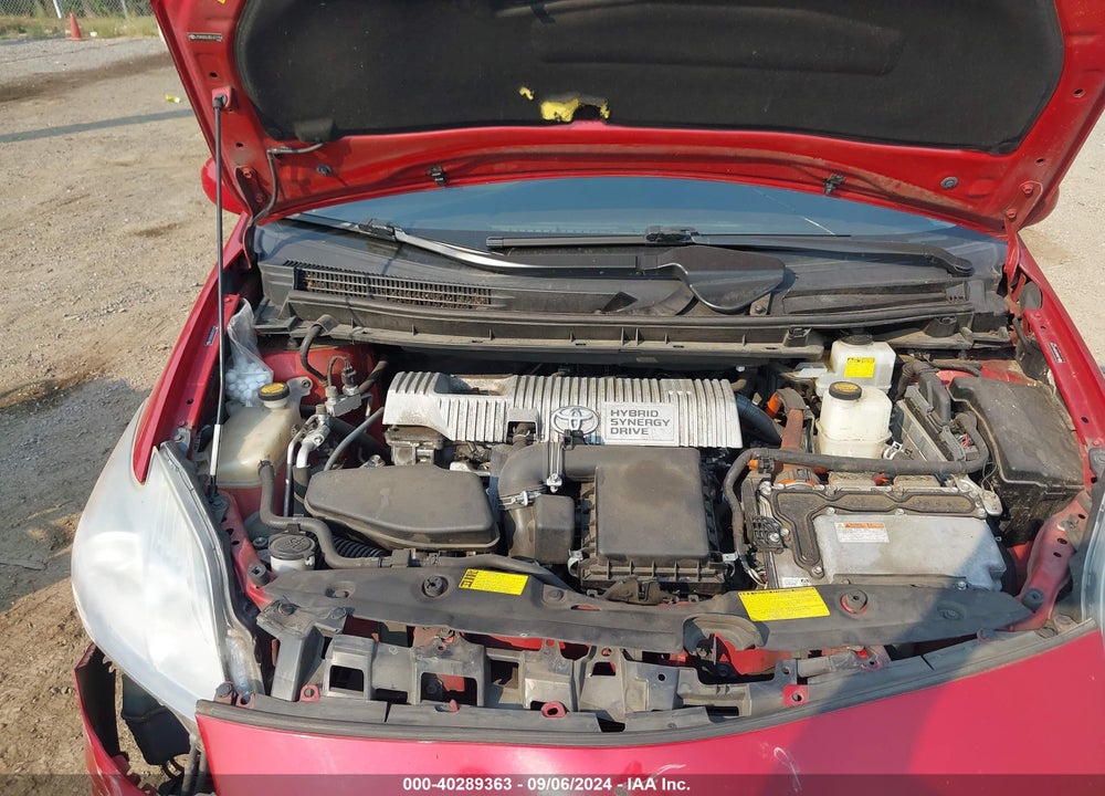 2011 TOYOTA PRIUS THREE VIN: JTDKN3DU3B1471159