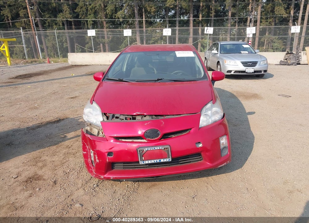 2011 TOYOTA PRIUS THREE VIN: JTDKN3DU3B1471159