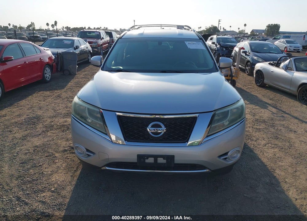 2014 NISSAN PATHFINDER HYBRID SV VIN: 5N1CR2MM5EC654358