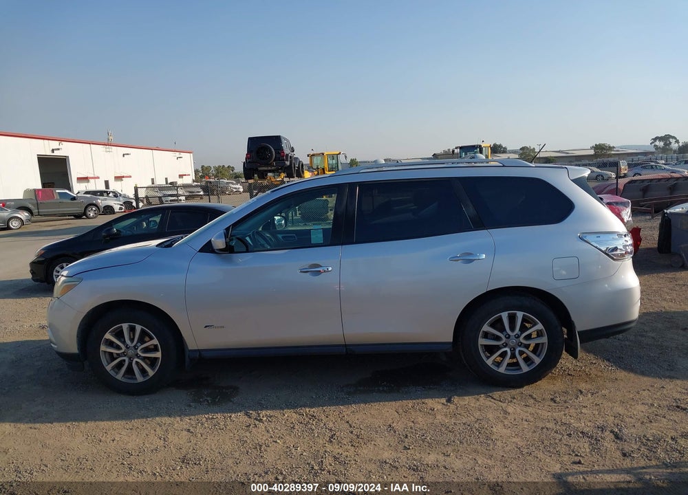 2014 NISSAN PATHFINDER HYBRID SV VIN: 5N1CR2MM5EC654358
