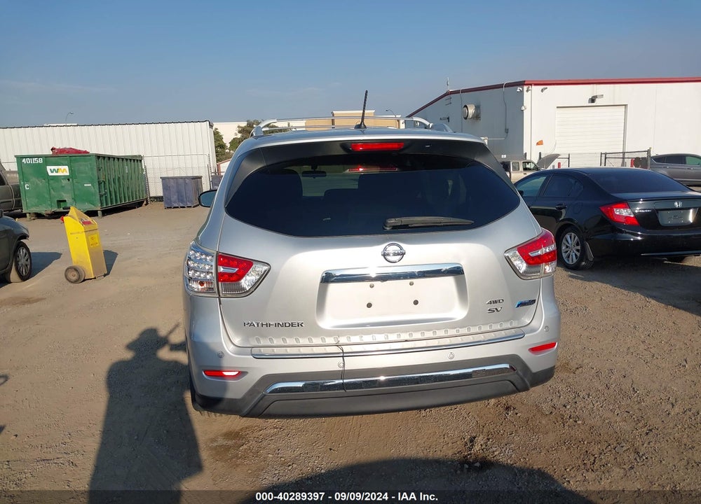 2014 NISSAN PATHFINDER HYBRID SV VIN: 5N1CR2MM5EC654358