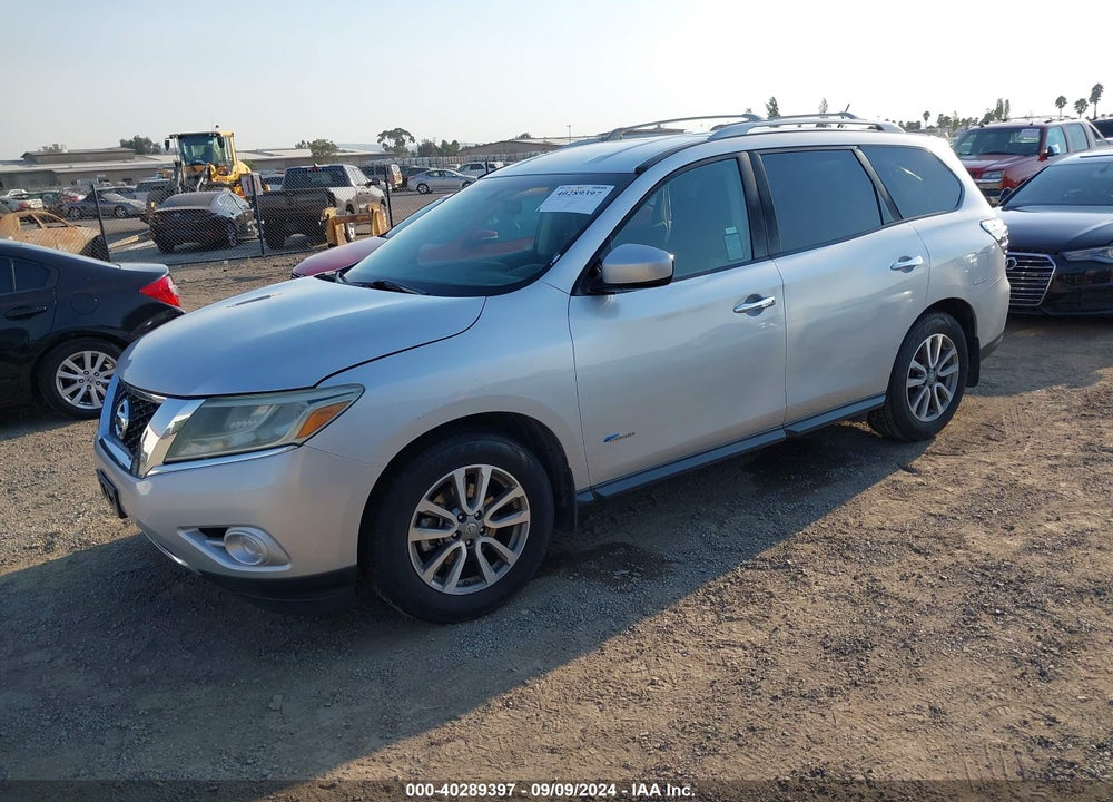 2014 NISSAN PATHFINDER HYBRID SV VIN: 5N1CR2MM5EC654358