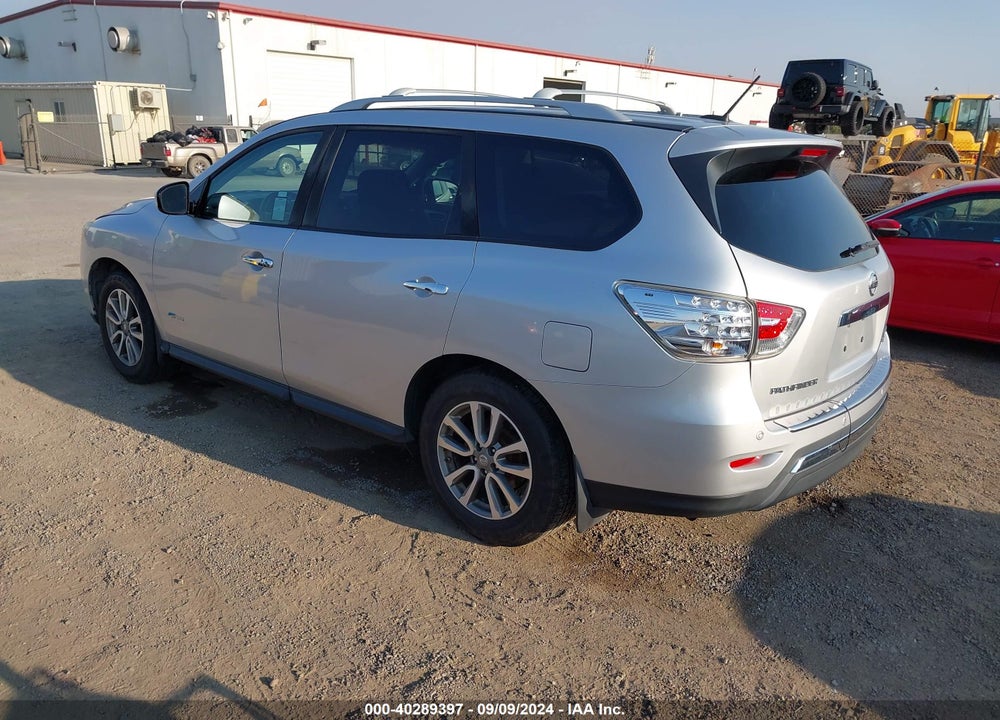 2014 NISSAN PATHFINDER HYBRID SV VIN: 5N1CR2MM5EC654358
