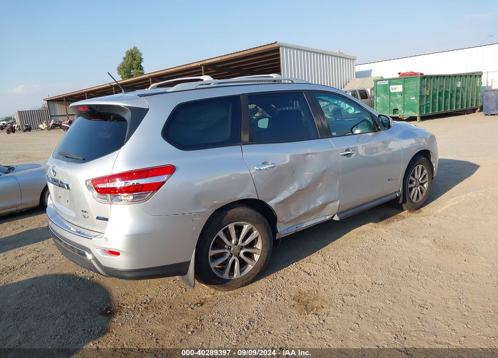 2014 NISSAN PATHFINDER HYBRID SV VIN: 5N1CR2MM5EC654358