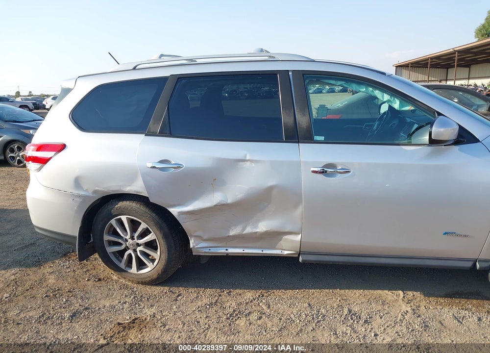 2014 NISSAN PATHFINDER HYBRID SV VIN: 5N1CR2MM5EC654358