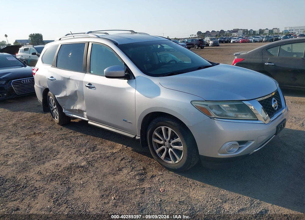 2014 NISSAN PATHFINDER HYBRID SV VIN: 5N1CR2MM5EC654358