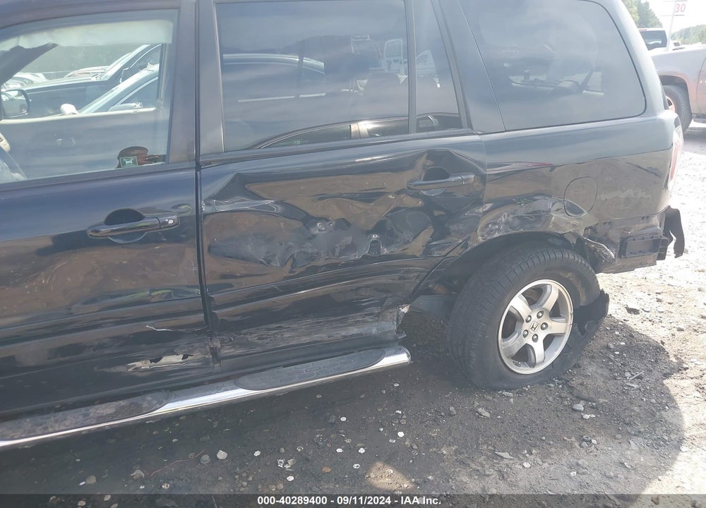 2006 HONDA PILOT EX-L VIN: 2HKYF18506H553377