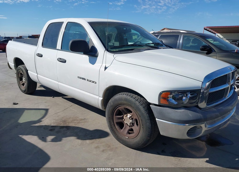 2002 DODGE RAM 1500 ST VIN: 3D7HA18N72G187084