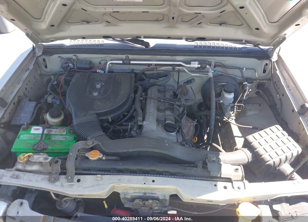 2001 NISSAN FRONTIER VIN: 1N6DD26S81C349835