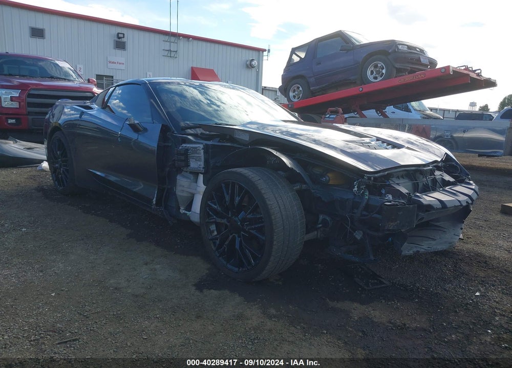 2014 CHEVROLET CORVETTE STINGRAY Z51 VIN: 1G1YL2D72E5125985