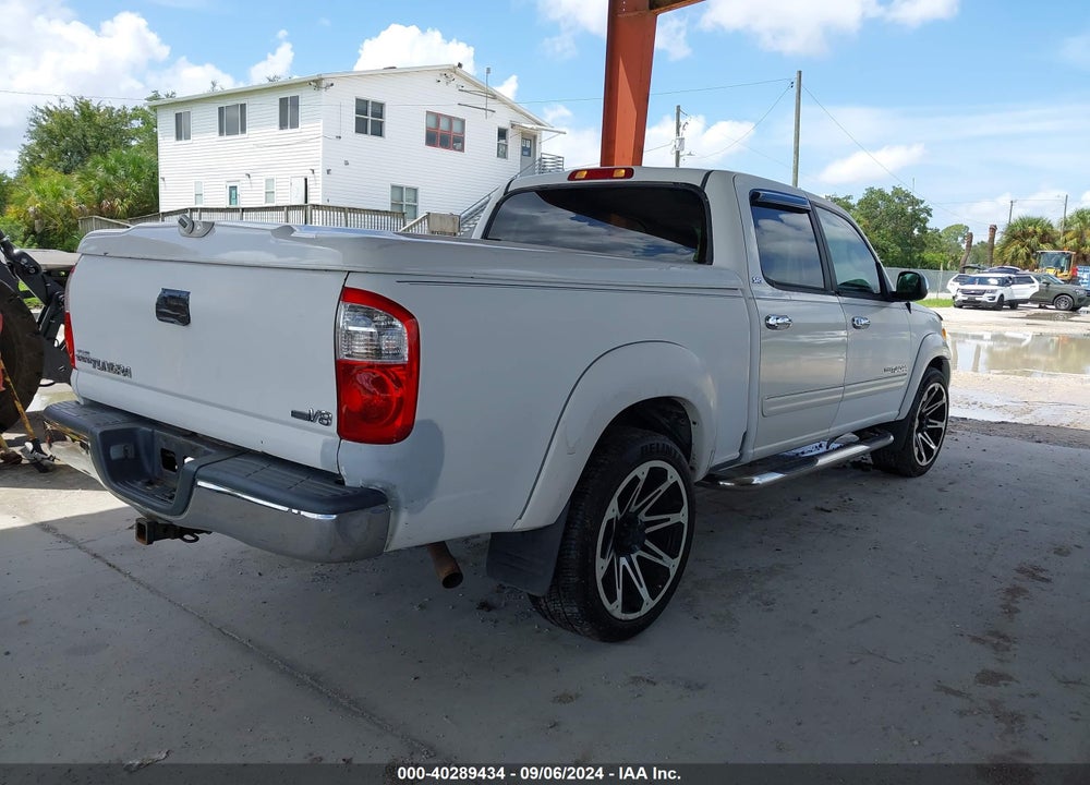 2006 TOYOTA TUNDRA SR5 V8 VIN: 5TBET341X6S516415