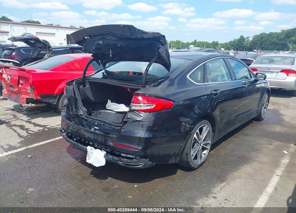 2020 FORD FUSION TITANIUM VIN: 3FA6P0D91LR107695