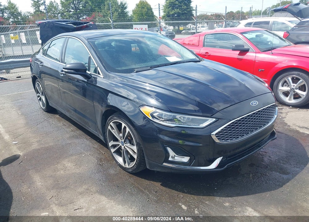 2020 FORD FUSION TITANIUM VIN: 3FA6P0D91LR107695