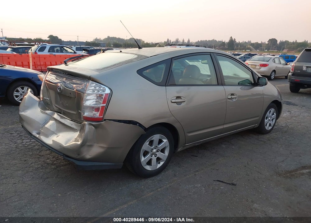 2006 TOYOTA PRIUS VIN: JTDKB20U063189256