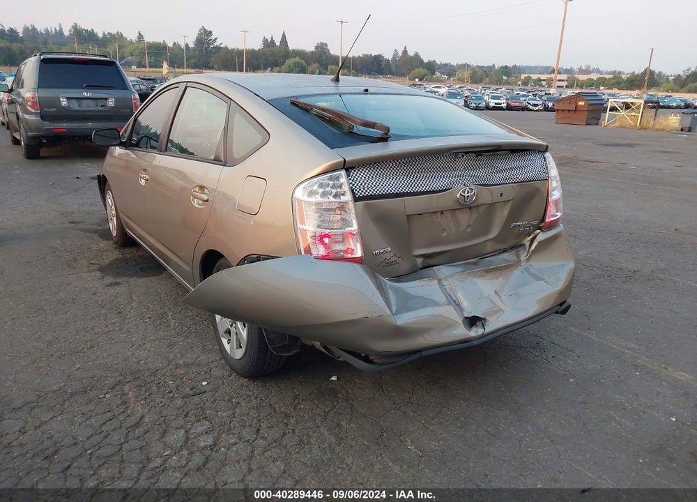 2006 TOYOTA PRIUS VIN: JTDKB20U063189256