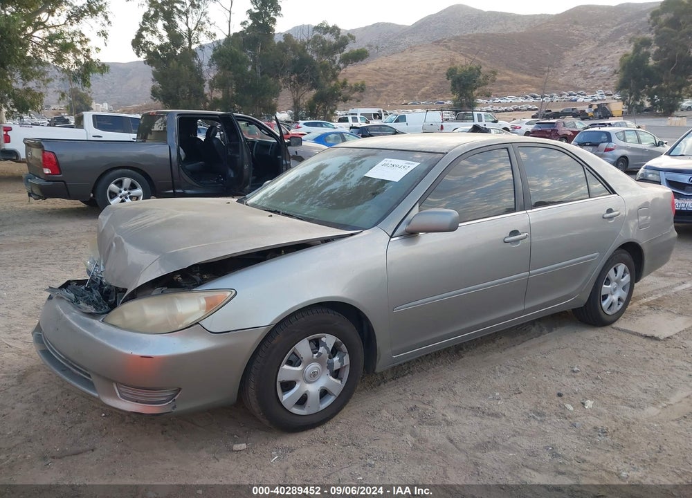 2005 TOYOTA CAMRY LE VIN: 4T1BE30K25U601239